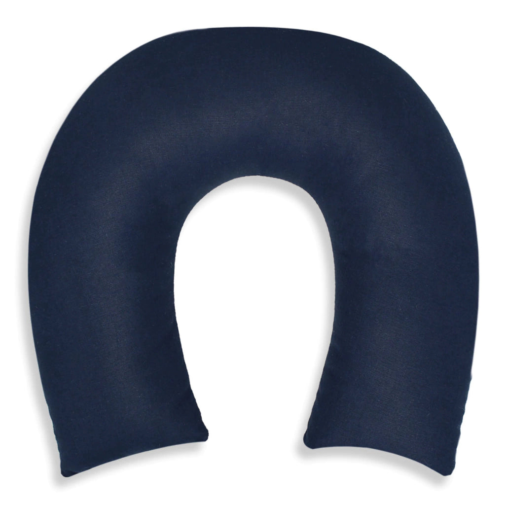 PROTETOR DE PESCOÇO - MARINHO COM BRANCO