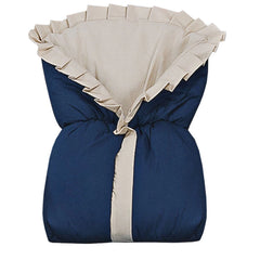 SACO DE BEBÊ - MARINHO COM CAQUI