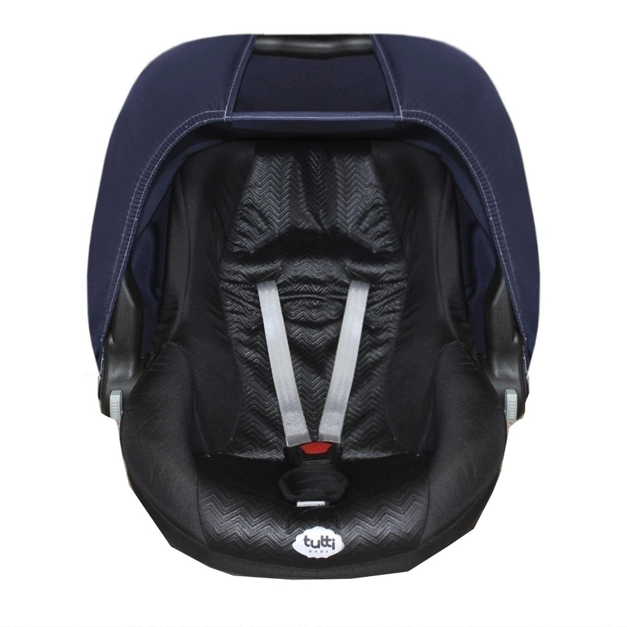 CONJUNTO CAPOTA SOLAR + PROTETOR DE CINTO - AZUL MARINHO