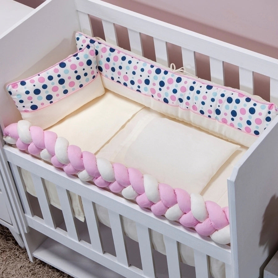 Kit mini berço fofura 100% algodão 09 peças - Duda