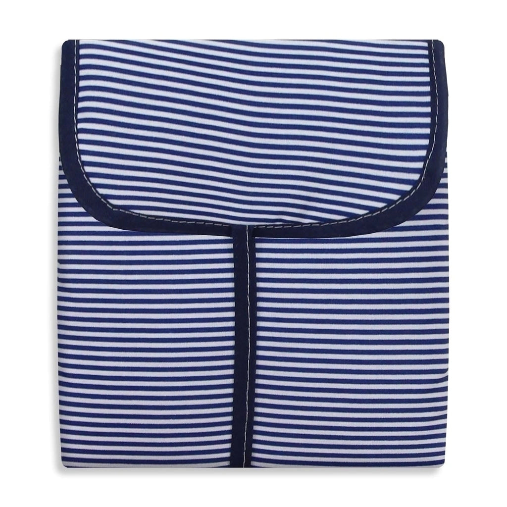 TROCADOR PORTÁTIL C/ BOLSOS - NÁUTICO LISTRADO