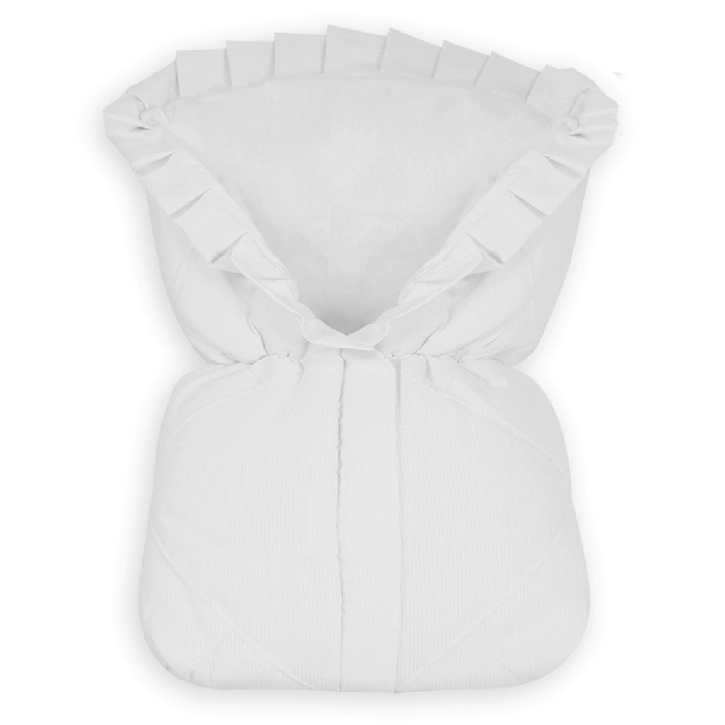 SACO DE BEBÊ - NERVURA PIQUET BRANCO