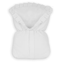 SACO DE BEBÊ - NERVURA PIQUET BRANCO