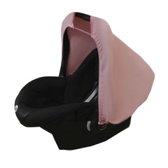 CONJUNTO CAPOTA SOLAR + APOIO BEBÊ CONFORTO - NUDE