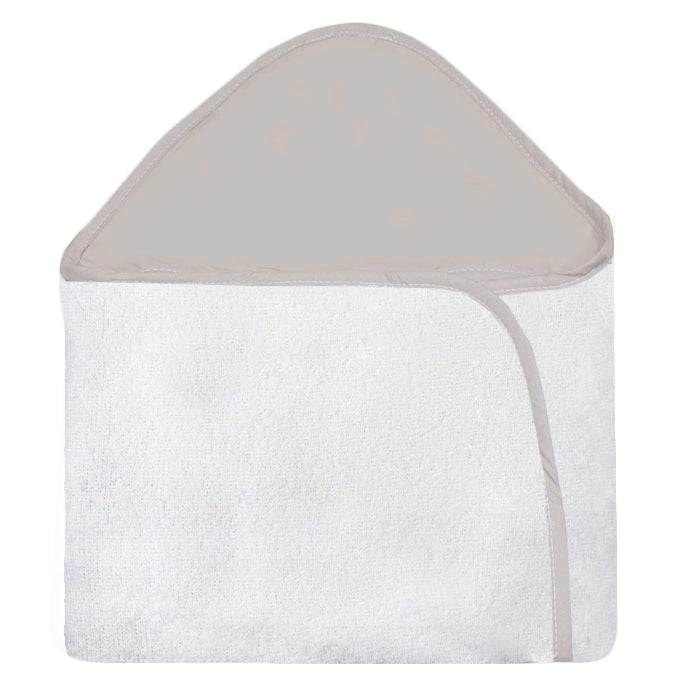 TOALHA COM CAPUZ ESTAMPADA - NUDE