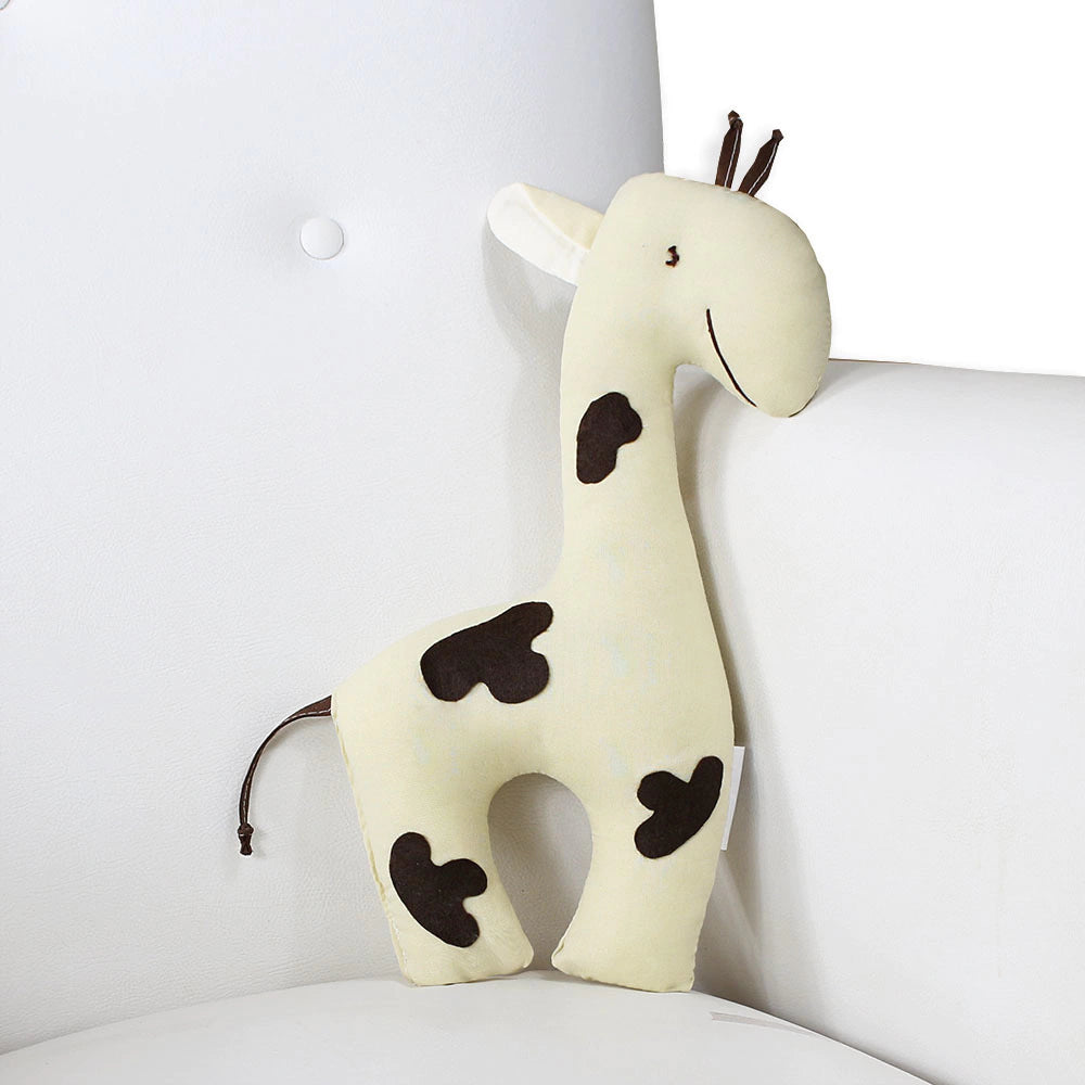 ALMOFADA DECORATIVA - GIRAFA PALHA