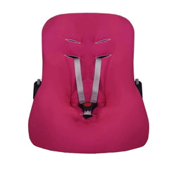 CONJUNTO COMPLETO BEBÊ CONFORTO - CAPOTA + APOIO + CAPA + PROTETOR DE CINTO PINK