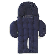 COLCHONETE PARA BEBÊ CONFORTO E CARRINHO - POÁ AZUL MARINHO