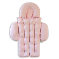 COLCHONETE PARA BEBÊ CONFORTO E CARRINHO - POÁ ROSA