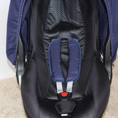 CONJUNTO CAPOTA SOLAR + PROTETOR DE CINTO - AZUL MARINHO