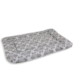 COLCHONETE PORTÁTIL C/ MOSQUETEIRO - PROVENÇAL CINZA COM BRANCO