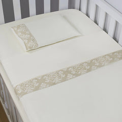 JG. DE LENÇOL AMERIC. 03 PÇS - PROVENÇAL DOURADO