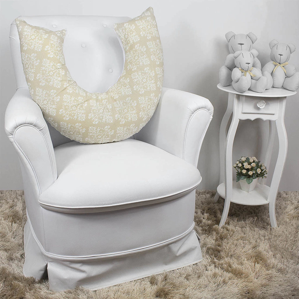 ALMOFADA DE AMAMENTAÇÃO - PROVENÇAL DOURADO