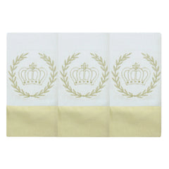 BABETE BORDADA 03 PÇS - REALEZA