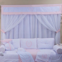 CORTINA DE VOIL - REALEZA ROSA