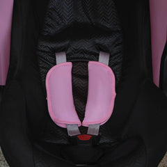 CONJUNTO CAPOTA SOLAR + PROTETOR DE CINTO - ROSA