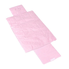 Trocador portátil plastificado - rosa
