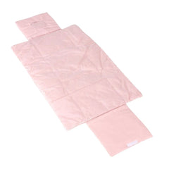 Trocador portátil plastificado - rosa bebê