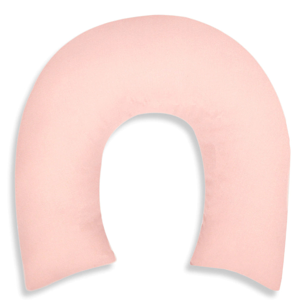 PROTETOR DE PESCOÇO - ROSA COM BRANCO