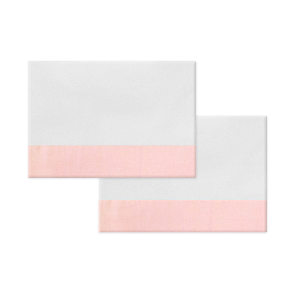 FRONHA ESTAMPADA - ROSA COM BRANCO