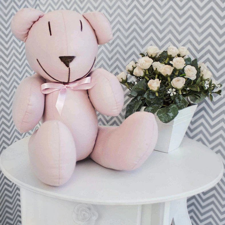 URSINHO COM LAÇO - ROSA