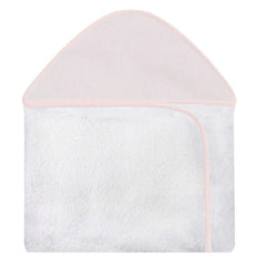 TOALHA COM CAPUZ ESTAMPADA - ROSA