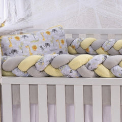 KIT BERÇO SLIM 08 PEÇAS 100% ALGODÃO - BICHINHOS