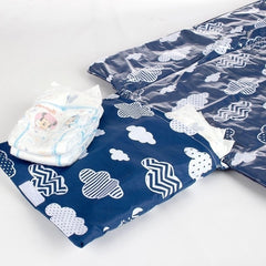 Trocador portátil plastificado - sonho marinho