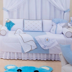 KIT BICAMA 06 PÇS 100% ALG. - THED AZUL