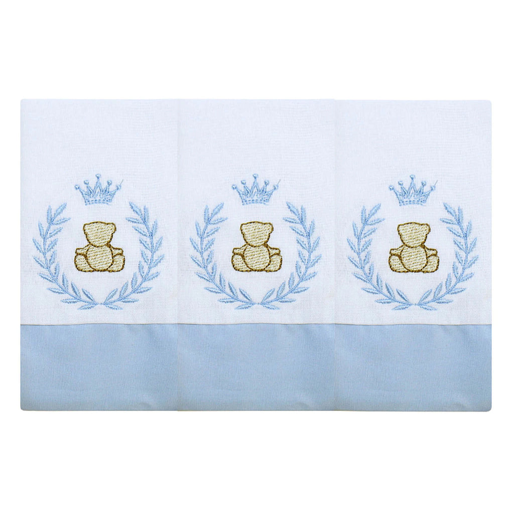 BABETE BORDADA 03 PÇS - THED