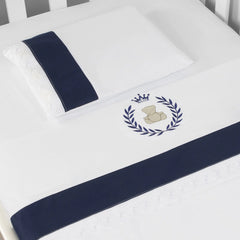 JG. DE LENÇOL AMERIC. 03 PÇS - THED MARINHO