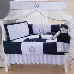 KIT DE BERÇO GLAMOUR 09 PEÇAS - THED MARINHO