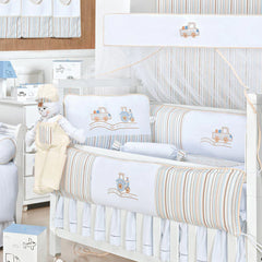 KIT DE BERÇO GLAMOUR 09 PEÇAS - TRANSPORTE