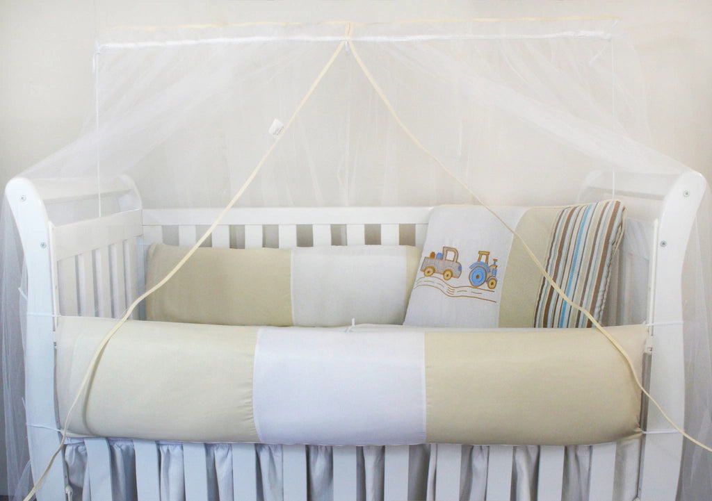 KIT KIDS COM MOSQUITEIRO COMUM 07 PEÇAS - TRANSPORTE