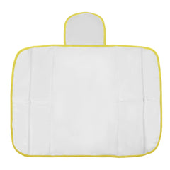 TROCADOR PORTÁTIL C/ BOLSOS - LOSANGO AMARELO