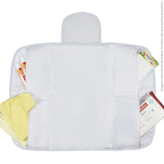 TROCADOR PORTÁTIL C/ BOLSOS - PROVENÇAL CINZA