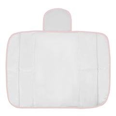 TROCADOR PORTÁTIL C/ BOLSOS - LOSANGO ROSA