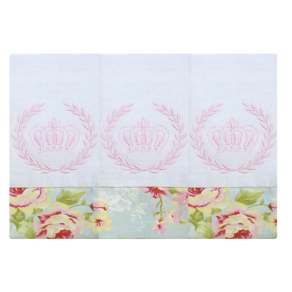 BABETE BORDADA 03 PÇS - URSA REALEZA